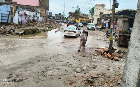 मानसून की पहली तेज बारिश ने पहुंचाई राहत,खिले किसानों के चेहरे