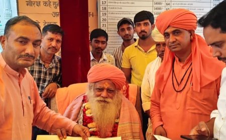 गुरु पूर्णिमा के पावन अवसर पर गुरु वंदन कार्यक्रम का आयोजन; श्रीफल, शॉल व गुरु वंदन संदेश भेंट कर किया सम्मान