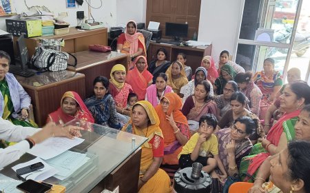 आंगनबाड़ी कर्मचारी संघ भीलवाड़ा की बैठक सम्पन्न