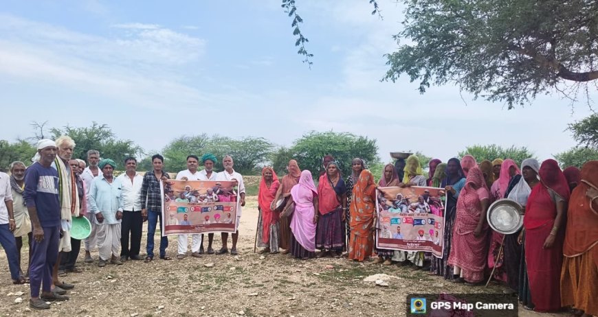 ग्राम पंचायत चीड़खेड़ा में 'VB GRAm G' अभियान की शुरुआत, प्रशासक व सरपंच प्रतिनिधि ने श्रमदान कर दिया स्वच्छता का संदेश