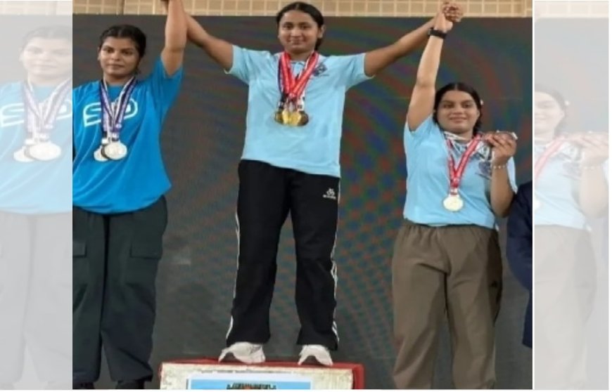वाल्मीकि समाज की लाडली बेटी ममता चांवरिया ने फहराया परचम, पावरलिफ्टिंग में जीता स्वर्ण पदक