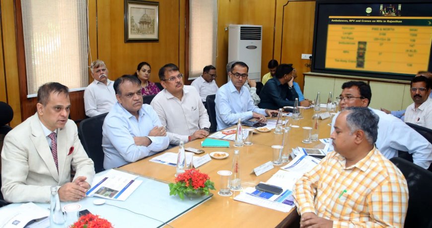 मुख्य सचिव ने दौसा एक्सप्रेस-वे दुर्घटना को लेकर ली उच्चस्तरीय समीक्षा बैठक; दुर्घटना के तथ्यों एवं विश्लेषण रिपोर्ट की समीक्षा,