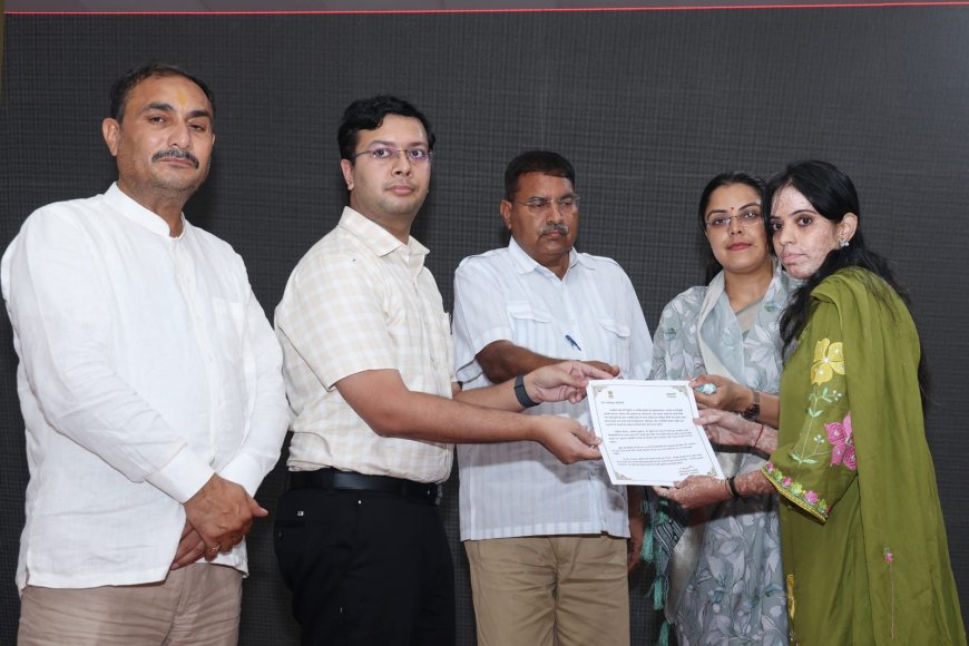एचआरआरएल रिफाइनरी उद्घाटन का खैरथल जिला मुख्यालय पर हुआ लाइव प्रसारण, 380 अभ्यर्थियों को मिले नियुक्ति पत्र