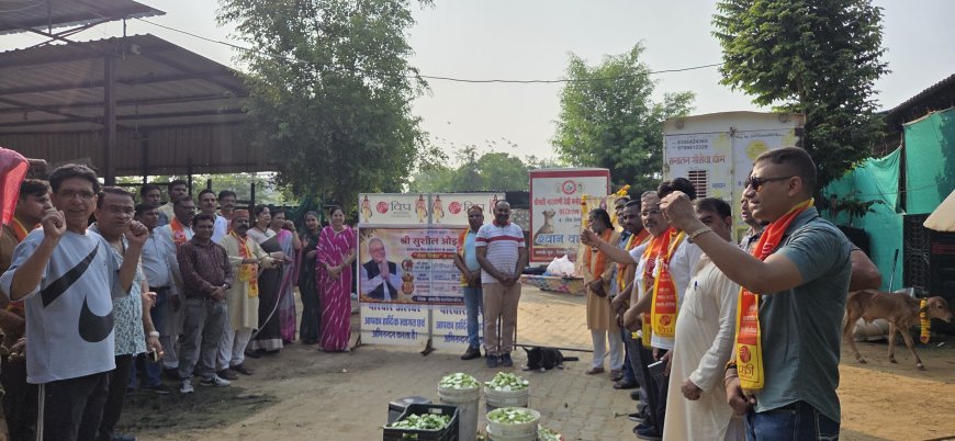 विप्र फाउंडेशन के संस्थापक सुशील ओझा का जन्मदिवस 'विप्र सेवा दिवस' के रूप में मनाया, अलवर जिले में हुए सेवा कार्य