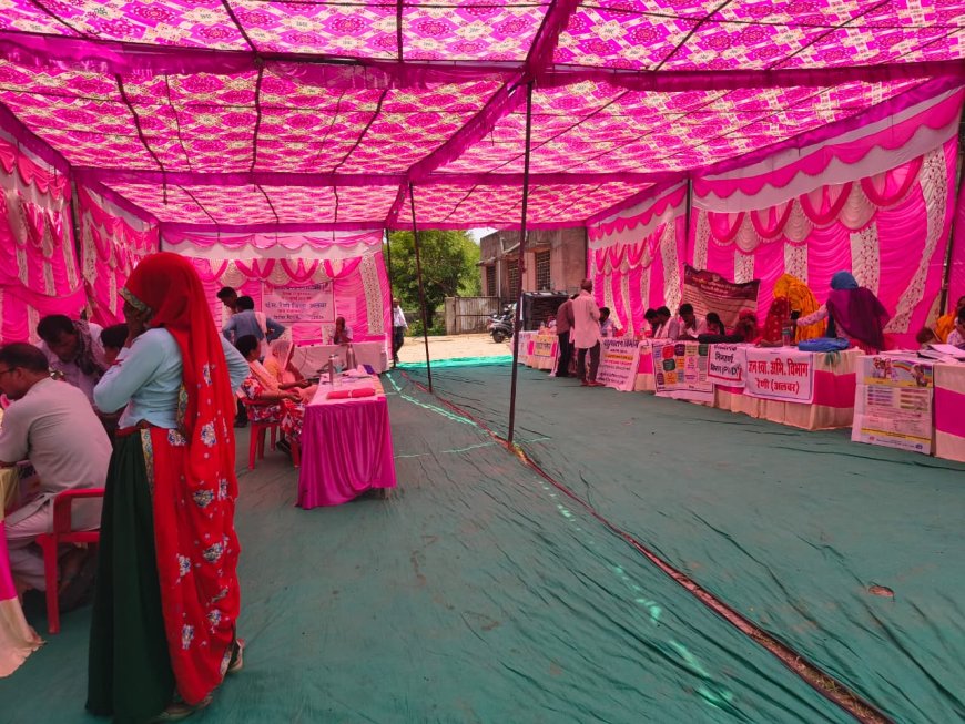 दावों की खुली पोल: रैणी के पाड़ा पंचायत शिविर में जनता 'नदारद', अधिकारी-कर्मचारी रहे मौजूद