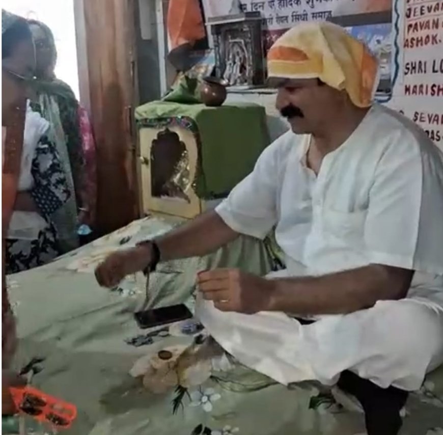 कर्तव्य को भूलकर किया गया पुण्य अधूरा: संत जीवण राम; विजय पार्क में आयोजित सत्संग में उमड़े श्रद्धालु