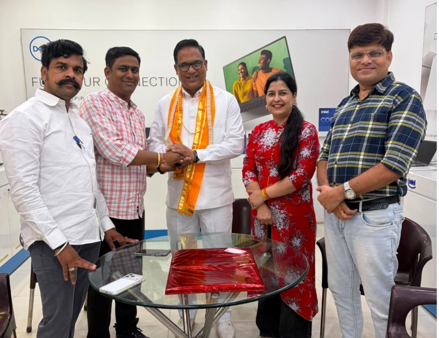 दिल्ली में "वैश्य मित्र रत्न सम्मान" प्राप्त करने पर भीलवाड़ा में आचार्य देवेंद्र डाणी का भव्य नागरिक अभिनंदन