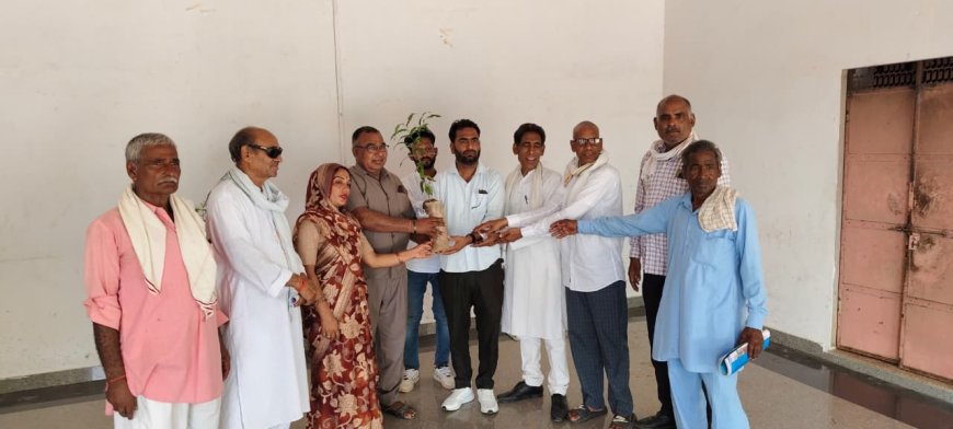 कांग्रेस पर्यावरण संरक्षण प्रकोष्ठ द्वारा वृक्ष लगाने व वितरण करने का कार्यक्रम शुरू; 21 दिन में लगाएंगे 2000 से अधिक पौधे
