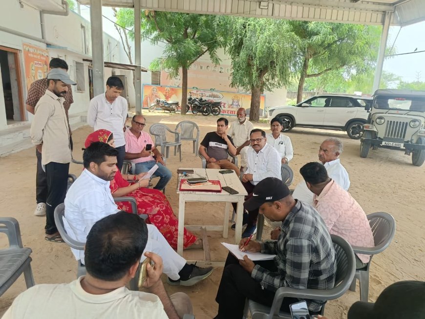 मकराना भाजपा की रणनीतिक बैठक, बूथ स्तर पर मजबूत होगा संगठन, घर-घर पहुंचेंगी जन-कल्याणकारी योजनाएं