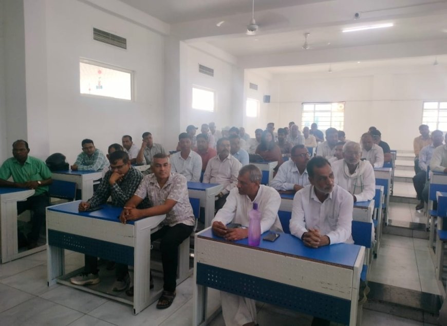 शाला संबल ऐप के विरोध में निजी विद्यालय संघ का बंद व बैठक सम्पन्न ।सरकार से निर्णय वापिस लेने की माँग