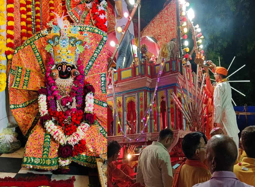 आस्था का सैलाब: राजगढ़ में निकली भगवान जगन्नाथ की रथयात्रा जानकी ब्याहने पहुॅंचे जगन्नाथ