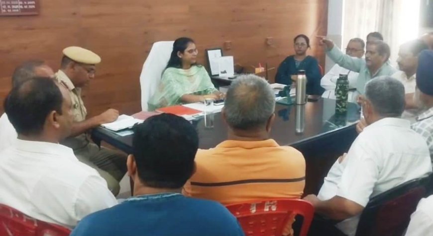 कानून व्यवस्था एवं महिला सुरक्षा को लेकर सीएलजी सदस्यों की बैठक आयोजित