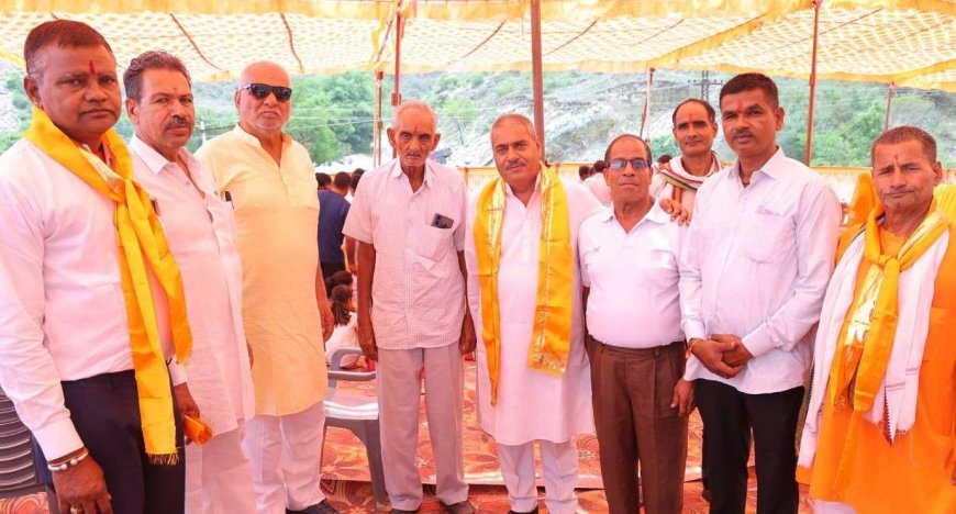 हल्दीघाटी (खमनोर) में नंदिनी लेक व्यु होटल एण्ड रेस्टोरेंट के भव्य शुभारंभ; प्रदेश महामंत्री माली ने की शिरकत