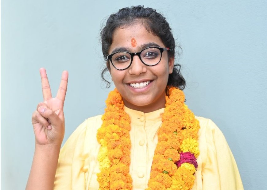 उदयपुरवाटी की लाडली सृष्टि रामुका ने पहले ही प्रयास में पास की नीट परीक्षा; डॉक्टर बनकर समाज की सेवा करना ही एकमात्र लक्ष्य