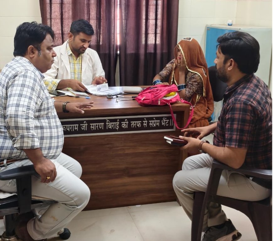 ​सीएमएचओ  ने किया प्राथमिक स्वास्थ्य केंद्र का औचक निरीक्षण, व्यवस्थाएं सुधारने के दिए निर्देश