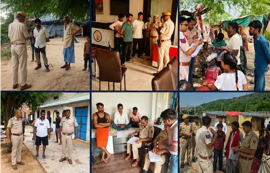 दौसा पुलिस की बड़ी कार्रवाई: विशेष अभियान में 926 बाहरी लोगों की जांच, 8 गिरफ्तार, 454 पर पर्चा 'बी' दर्ज