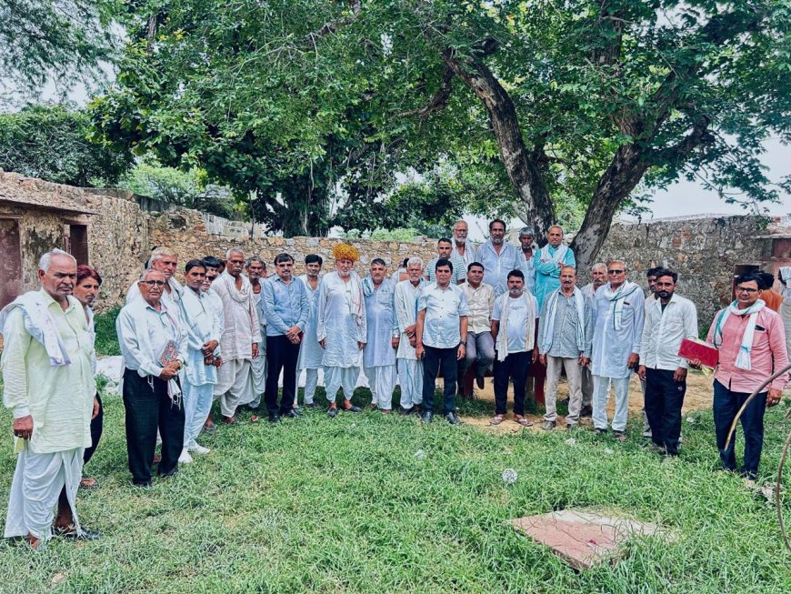 मीना धर्मशाला धौलागढ़ निर्माण को मिली गति, ठेके की प्रक्रिया शुरू; 21 सदस्यीय सहयोग समिति का गठन