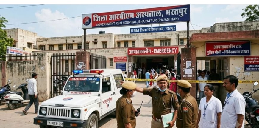 आरबीएम अस्पताल में पुलिस कस्टडी से फरार हुए दोनों आरोपी फिर गिरफ्तार