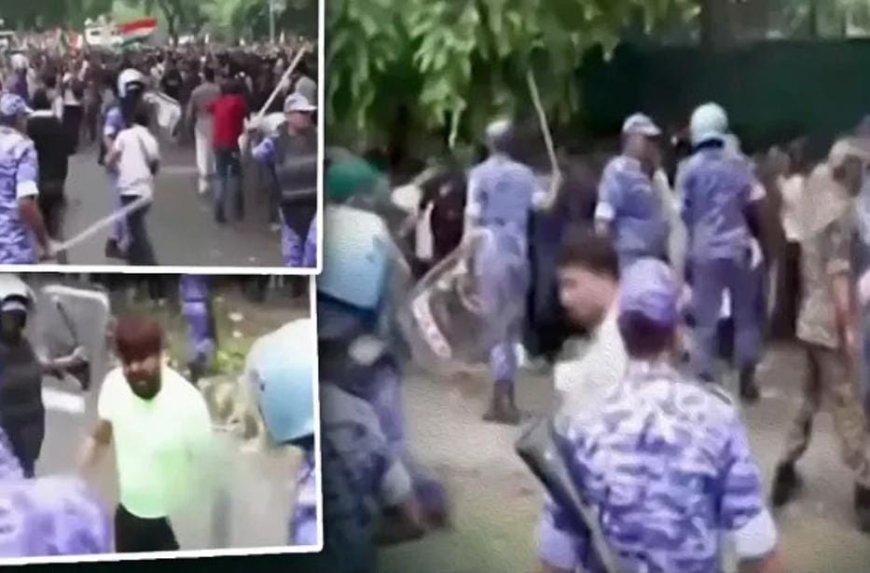 संसद मार्च के दौरान प्रदर्शनकारियों को पुलिस ने रोका, बल प्रयोग से किया इनकार