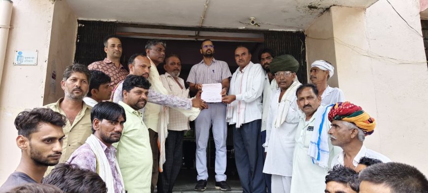 डोडा चूरा का दो हज़ार प्रति किलो मुआवजा देने की मांग, किसान संघ ने मुख्यमंत्री के नाम सौंपा ज्ञापन