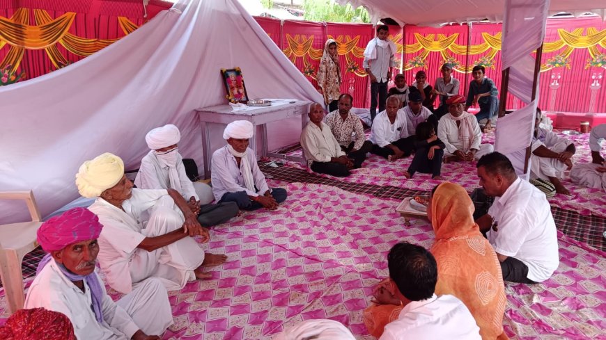 भोपालगढ़ विधायक गीता बरवड़ ने किया तूफानी दौरा, जनसमस्याएं सुन अधिकारियों को दिए निर्देश; शोक संतप्त परिवारों को बंधाया ढांढस