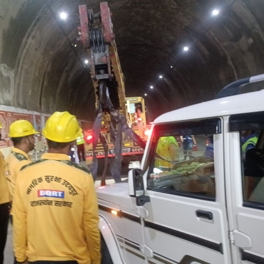 चिरवा टनल में भूस्खलन और हादसे का बनाया गया सीन, NDRF और SDRF समेत कई एजेंसियों ने दिखाया दम; परखी गई आपातकालीन क्षमताएँ