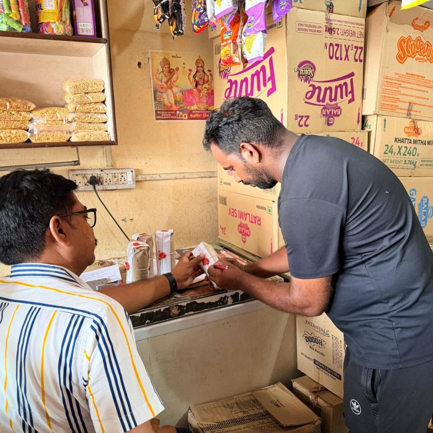 सलूंबर में नकली घी बनाने की आशंका पर खाद्य सुरक्षा विभाग की सख्त कार्रवाई; 15 किलो घी जब्त, 5 नमूने जाँच के लिए भेजे