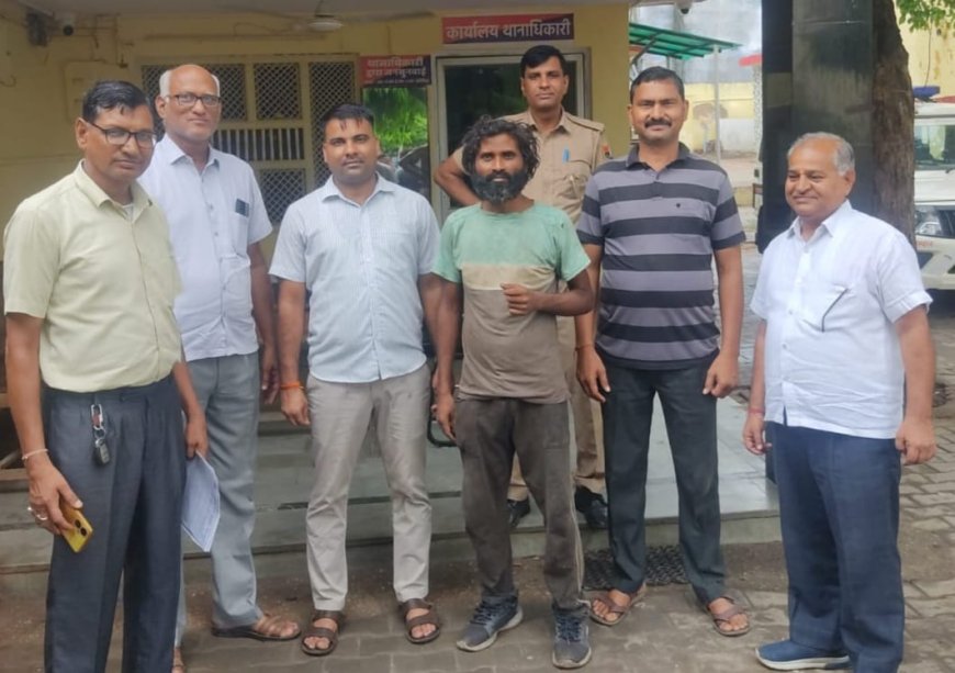 नर सेवा ही नारायण सेवा: पुराने मिडवे के पास मिले लावारिस प्रभुजी, अपना घर समिति ने कराया हिंडौन 'अपना घर' में भर्ती