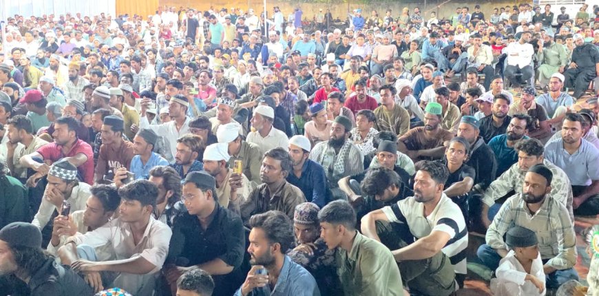 मकराना में मदरसा रज़ाए मुस्तफ़ा का उद्घाटन: तालीमी कांफ्रेंस में गूंजा अमीनुल कादरी का पैगाम— 'दीनी तालीम के साथ आधुनिक शिक्षा भी है जरूरी'