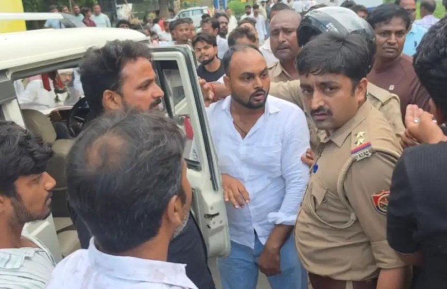 चौरीचौरा में हादसा व बवाल: स्कूल से लौट रही छात्रा को बोलेरो ने उछाला, भाग रहे चालक की पिटाई; 2 युवक पुलिस हिरासत में