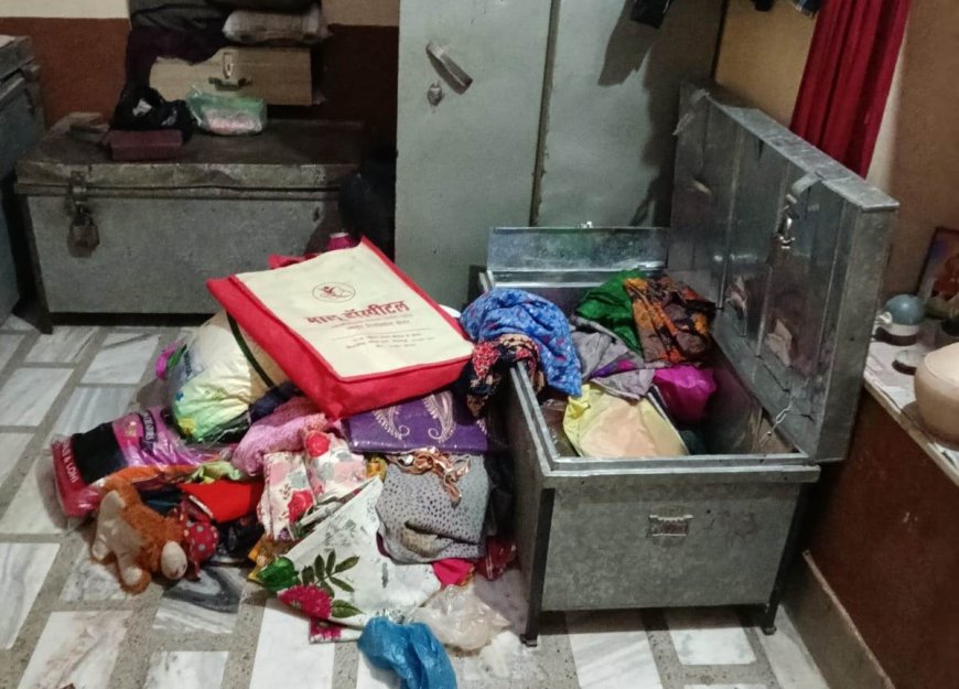 सोयला में मकान के ताले तोड़ लाखों की चोरी: 18 तोला सोना, ढाई किलो चांदी और ₹72 हजार नकद पार