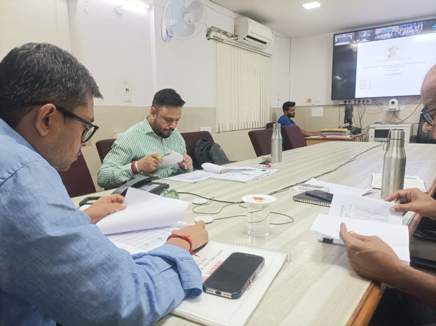 कोटा एवं भरतपुर जोन के अधिकारियों को वीसी में दिए निर्देश; लक्ष्य शत प्रतिशत पूर्ण करें - आबकारी आयुक्त