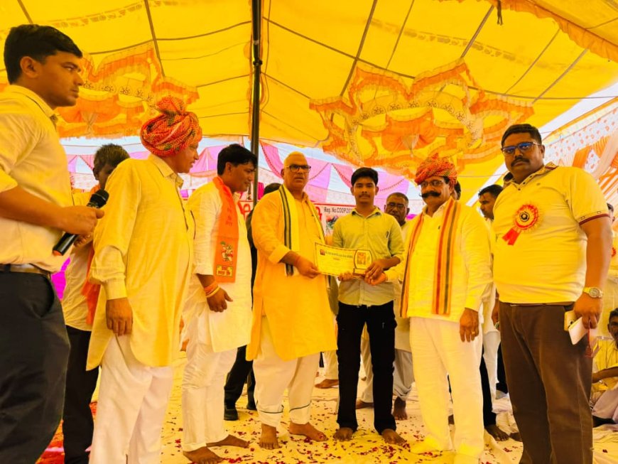 संस्कृति और प्रतिभाओं का सम्मान समाज को विकास की नई ऊंचाइयों तक पहुंचाता है :  बेढ़म