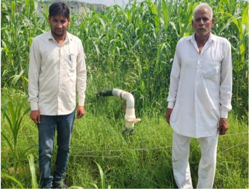 ग्रामीण सेवा शिविर बना किसान के लिए वरदान; सिंचाई पाइप लाइन से बचेगा पानी, बढ़ेगी पैदावार