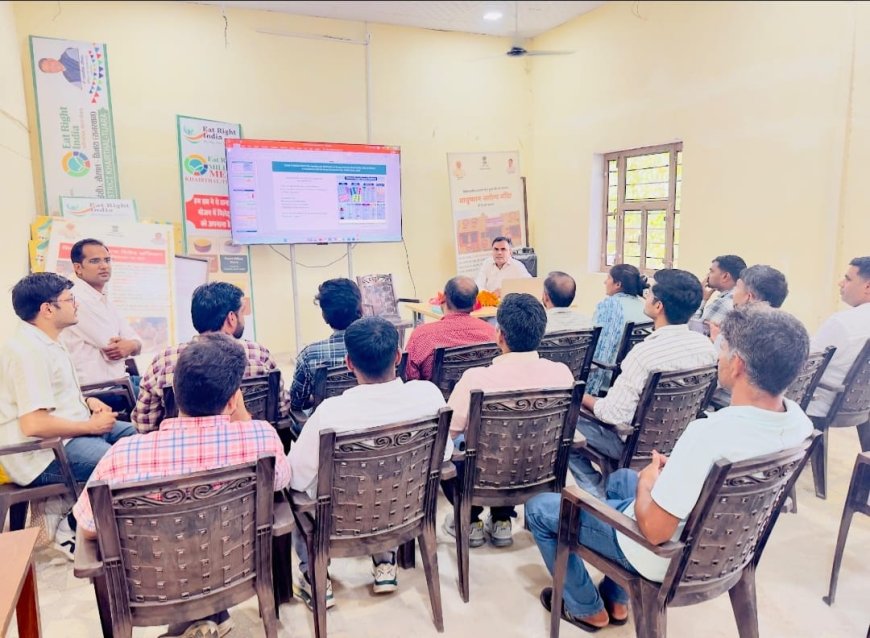 राजकीय  सेवारत फार्मासिस्टों को सुरक्षित औषधि भंडारण एवं गुणवत्ता प्रबंधन का दिया प्रशिक्षण