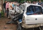 बाराबंकी में दर्दनाक हादसा, डंपर की टक्कर से एक ही परिवार के चार लोगों की मौत