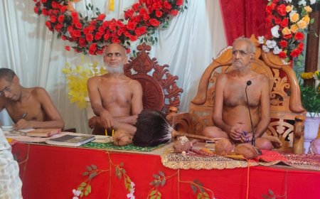 पावन सम्मेद शिखरजी में भक्ति का महासंगम: 13 पंथी कोठी में 11 मंगल कलशों की स्थापना, देशभर से उमड़े जैन श्रद्धालु