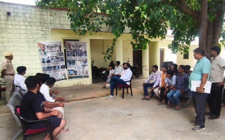 भुसावर थाने में सरदार पटेल की 150वीं जयंती पर प्रदर्शनी आयोजित; राष्ट्रीय एकता और साइबर सुरक्षा का दिया संदेश