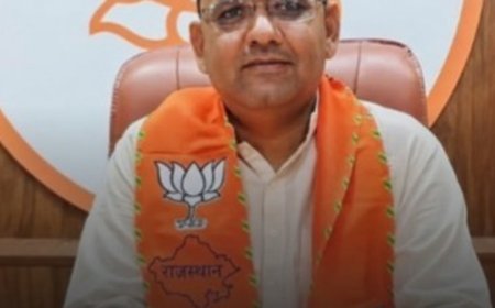 उदयपुर बीजेपी में बड़ा संगठनात्मक फेरबदल: चंद्रशेखर जोशी बने कार्यकारी जिलाध्यक्ष, कार्यकर्ताओं में उत्साह
