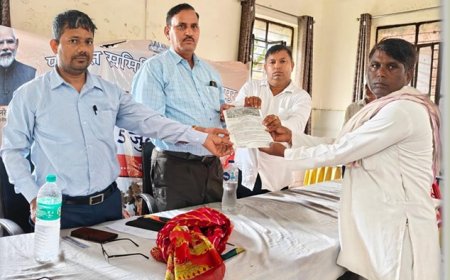 ग्रामीण सेवा शिविर बना लज्जाराम के सपनों का सहारा: वर्षों के इंतजार के बाद मिला आवासीय पट्टा