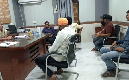 ट्रांसपोर्ट यूनियन की समस्या समाधान बैठक आयोजित: व्यावसायिक कठिनाइयों और वाहन प्रकरणों के त्वरित निस्तारण के निर्देश