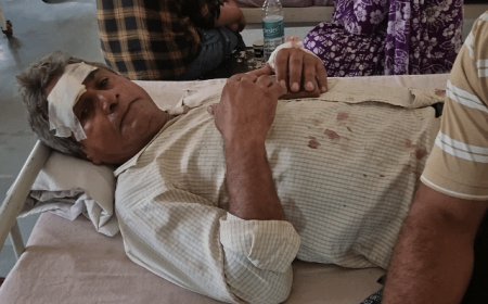 झुंझुनूं में दबंगों की हैवानियत! युवक को रास्ते में पीटा, फिर घर में घुसकर पूरे परिवार को पेचकस-लाठियों से हमला कर बनाया बंधक