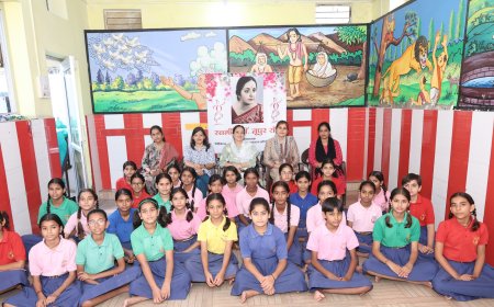 ड्रीमलैंड पब्लिक स्कूल में एक दिवसीय कथक प्रशिक्षण शिविर का सफल आयोजन