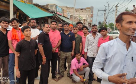लक्ष्मणगढ़ से हरिद्वार के लिए श्री शिव सेवा समिति की 18वीं डाक कांवड़ यात्रा रवाना, बिना रुके गंगाजल लाकर करेंगे जलाभिषेक
