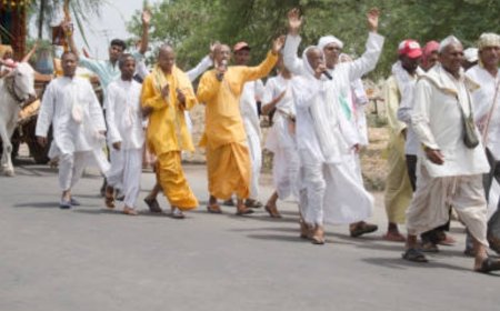 गोवर्धन के लिए पदयात्रा 9 सितंबर को होगी रवानगी