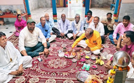 16वां विशाल कांवड़ सेवा शिविर शुरू: गोठ की चौकी हनुमान मंदिर पर वैदिक मंत्रोच्चार के साथ हुआ शुभारंभ