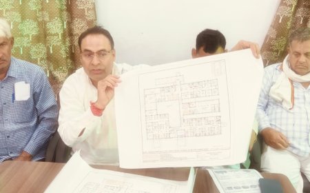 जहाजपुर अस्पताल विवाद पर विधायक गोपीचंद मीणा का बड़ा बयान: 'पुराना अस्पताल बंद नहीं होगा, 30 बीघा में बनेगा ₹44 करोड़ का नया हॉस्पिटल'