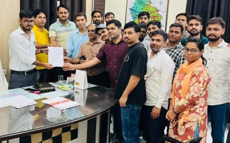Deeg News: राजस्थान राजस्व मंत्रालयिक कर्मचारी महासंघ ने सौंपा 13 सूत्रीय ज्ञापन, 10 अगस्त से काली पट्टी बांधकर करेंगे विरोध
