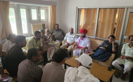 भाजपा की तिरंगा यात्रा 9 अगस्त को, तैयारियों को लेकर बैठक आयोजित; रामझरोखा से शहीद स्मारक तक गूंजेगा राष्ट्रभक्ति का संदेश