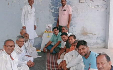 सकट में हर्षोल्लास से मनाया विश्व आदिवासी दिवस; धर्मशाला परिसर में पौधे लगाकर ली देखभाल की जिम्मेदारी